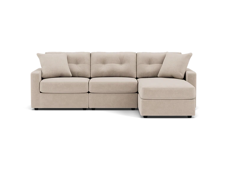 Drew & Jonathan Home Modular One 3-Pc. Chaise Sofa